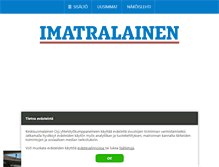 Tablet Screenshot of imatralainen.fi